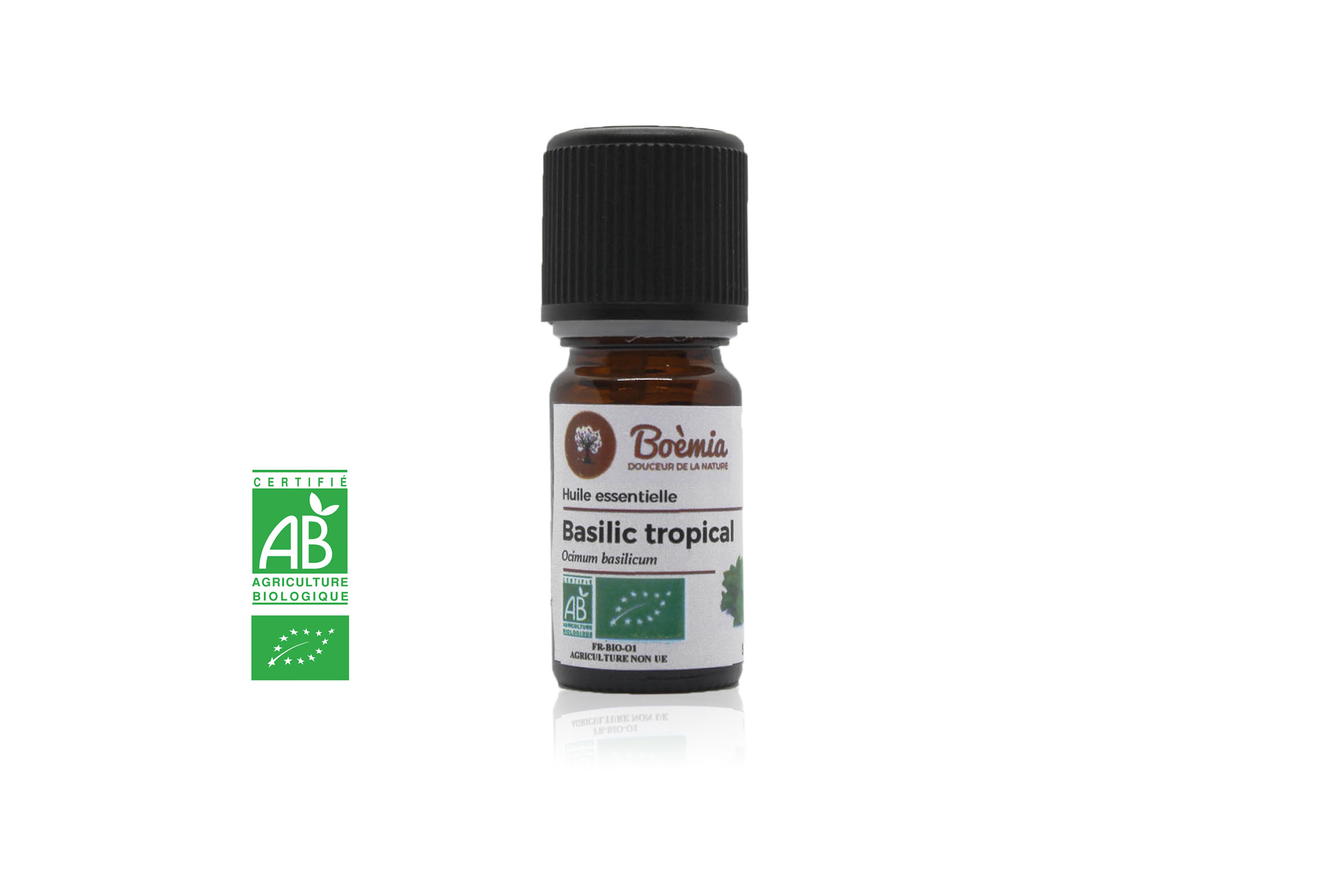 Huiles Essentielles biologiques : BASILIC TROPICAL - 10 ml ...