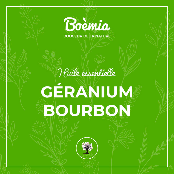 huile essentielle de Géranium bourbon bio