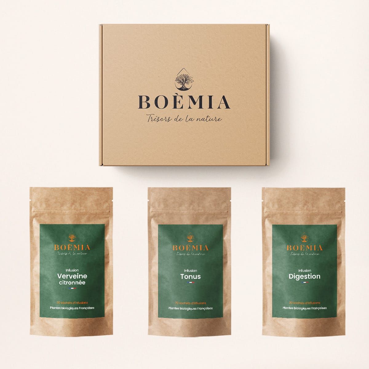 Coffret infusions gourmandes