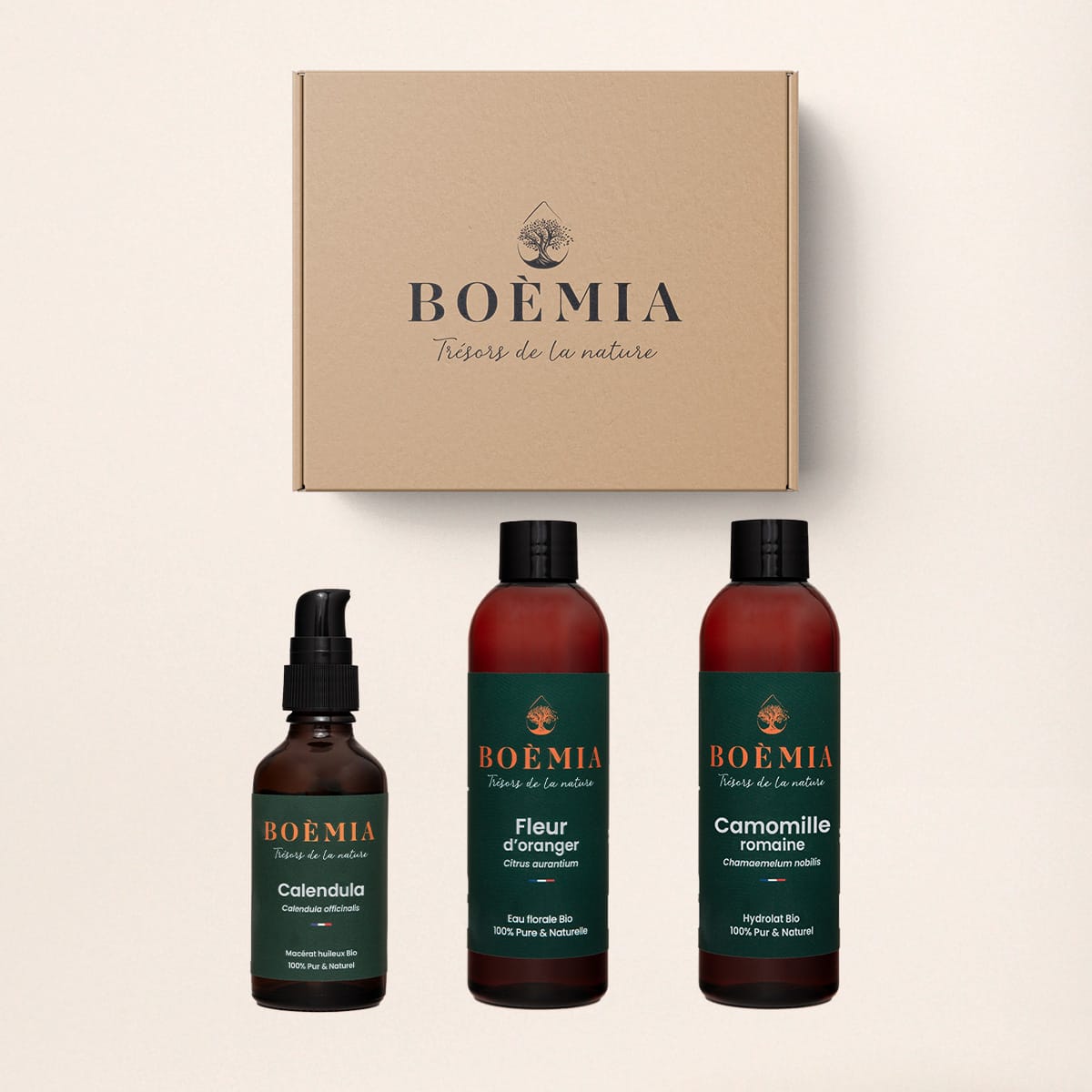 Coffret bébé et enfants au naturel