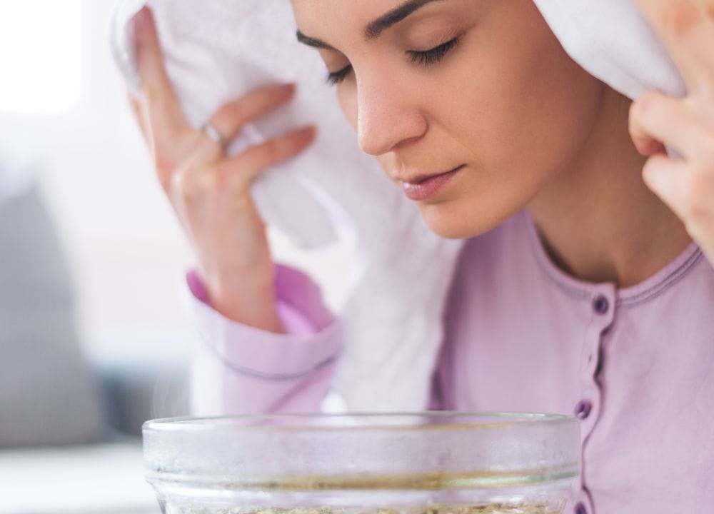 huile essentielle inhalation