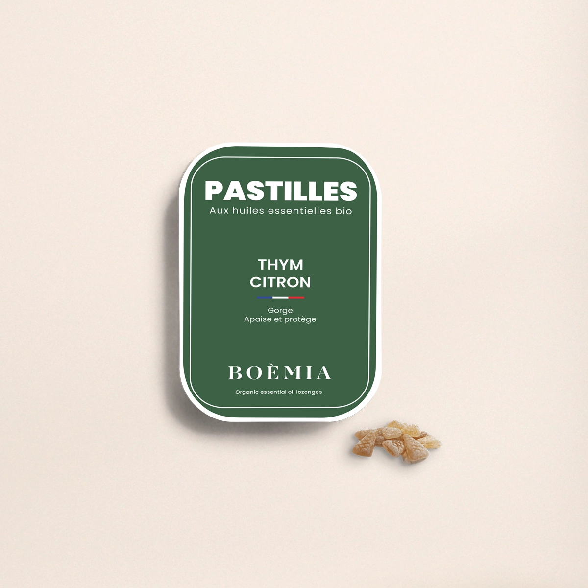 Pastilles gorge – Citron & Thym linalol